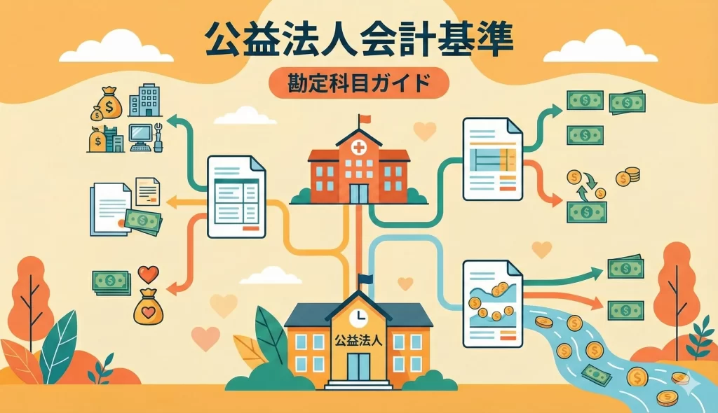 公益法人会計基準（令和6年基準）における勘定科目の一覧と解説