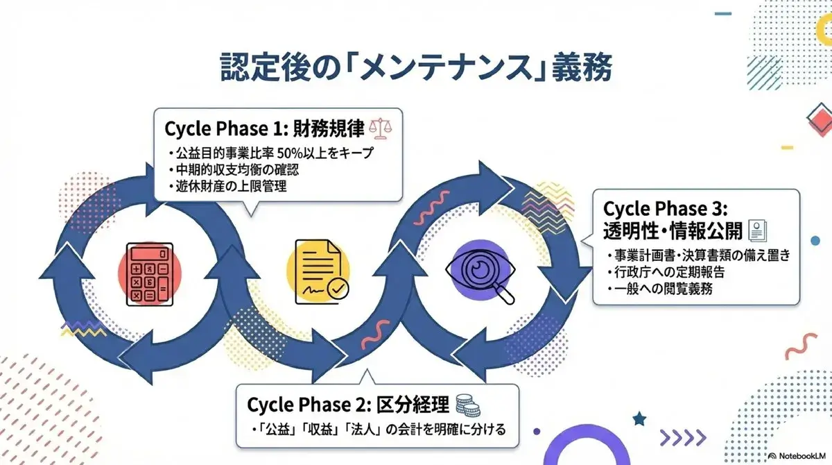認定後のメンテナンス義務