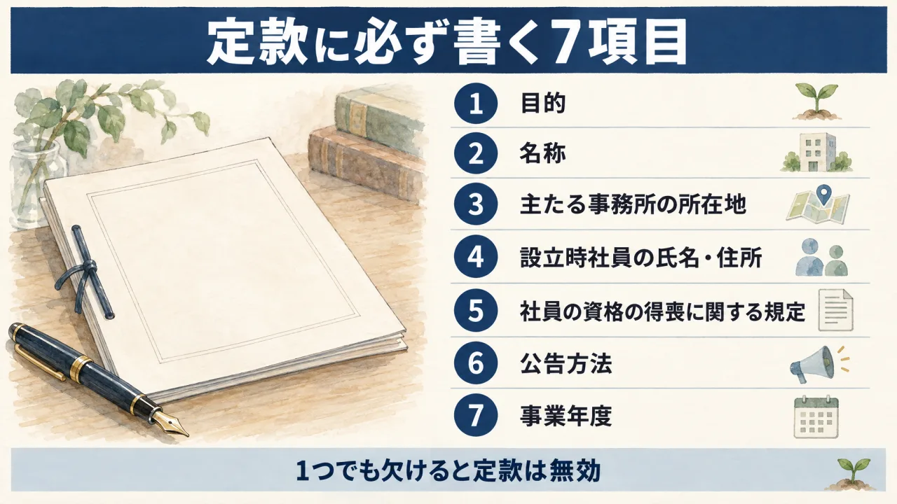 定款の作成